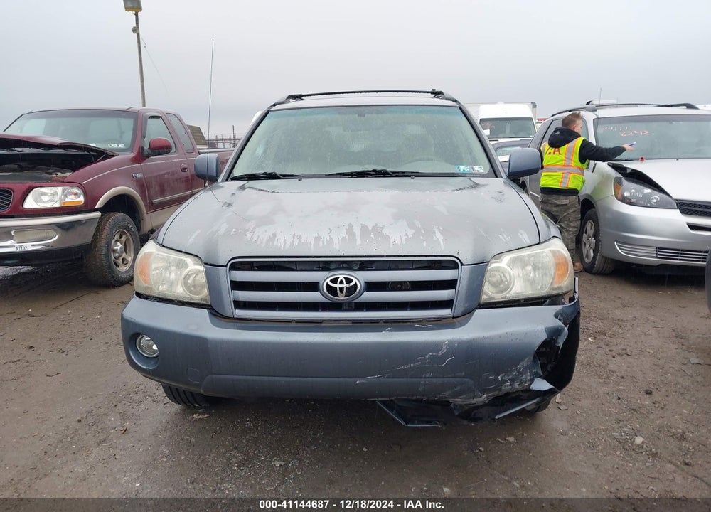 2006 TOYOTA HIGHLANDER VIN: JTEHD21A560044039