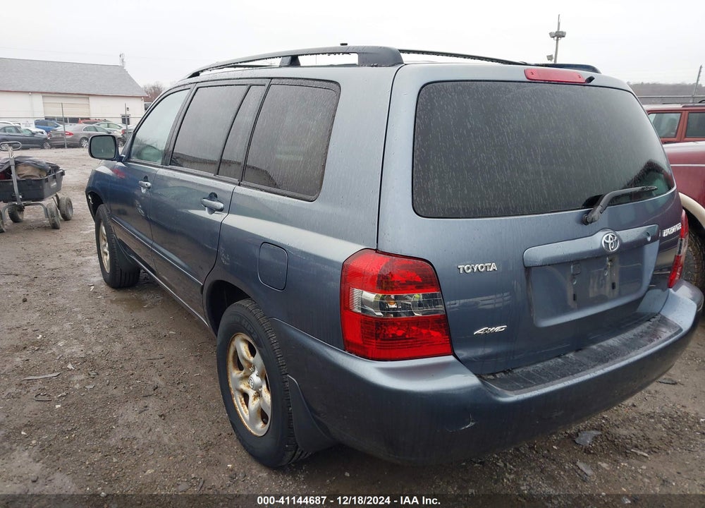 2006 TOYOTA HIGHLANDER VIN: JTEHD21A560044039