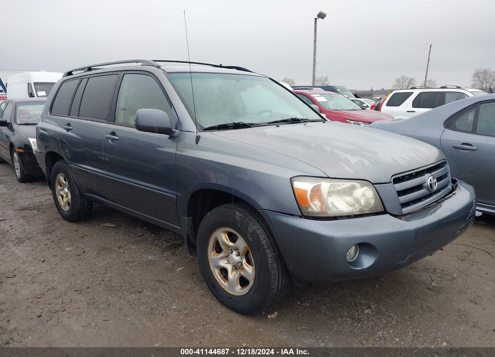 2006 TOYOTA HIGHLANDER VIN: JTEHD21A560044039