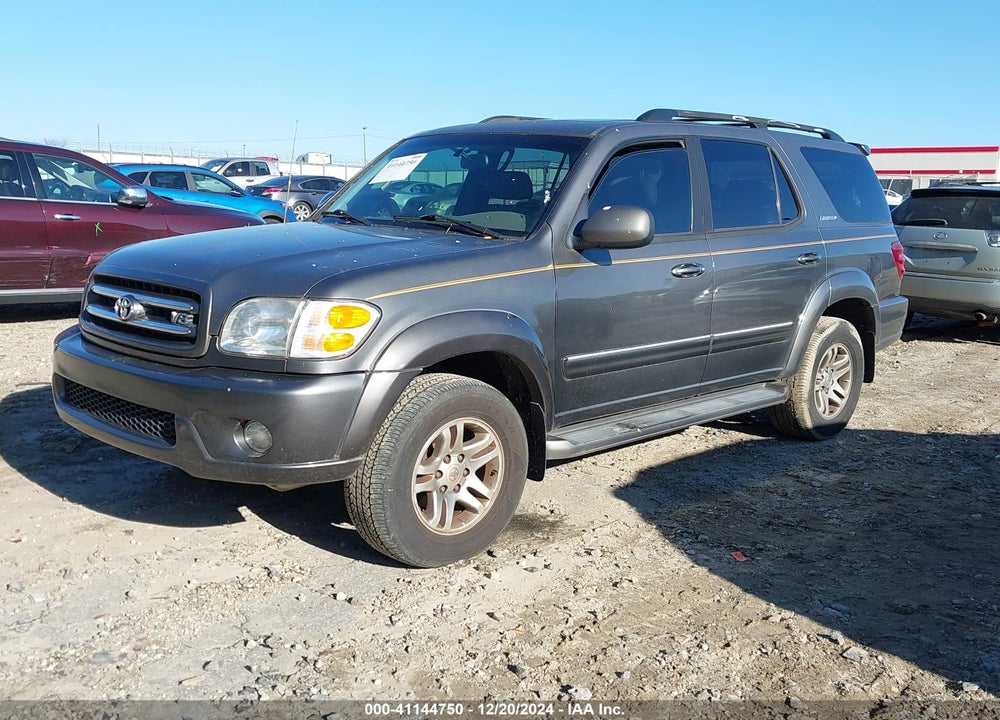 2003 TOYOTA SEQUOIA LIMITED V8 VIN: 5TDZT38A83S166832