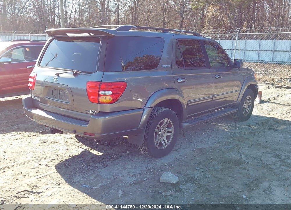 2003 TOYOTA SEQUOIA LIMITED V8 VIN: 5TDZT38A83S166832