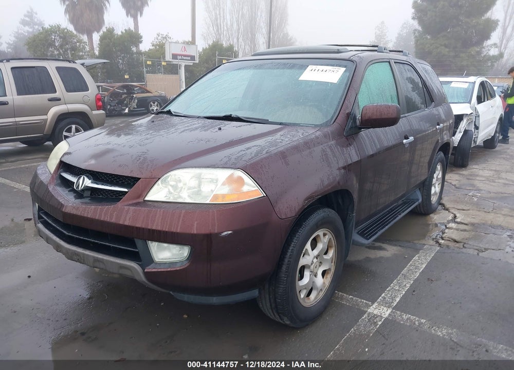 2002 ACURA MDX VIN: 2HNYD18862H505508