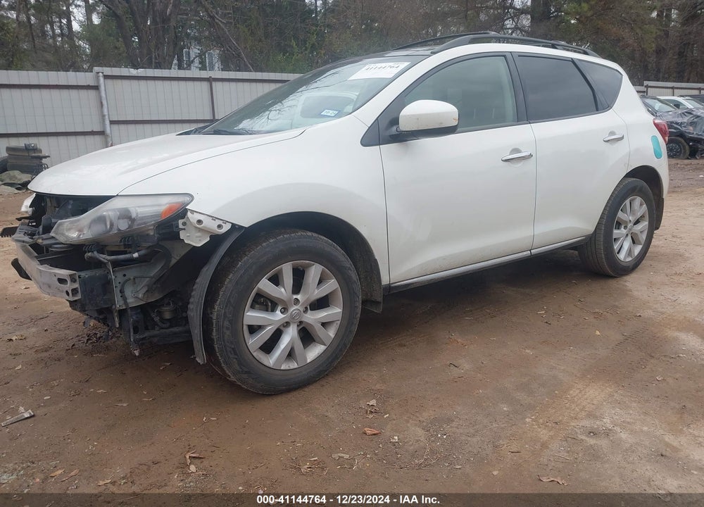 2011 NISSAN MURANO SL VIN: JN8AZ1MU1BW065246