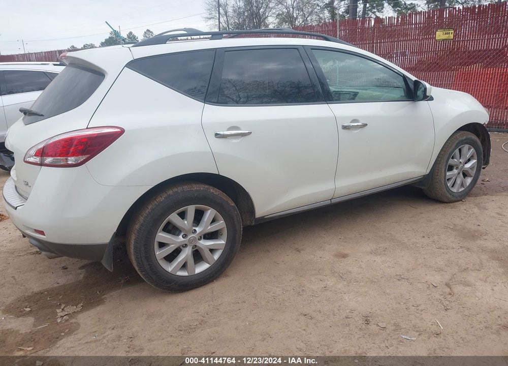 2011 NISSAN MURANO SL VIN: JN8AZ1MU1BW065246