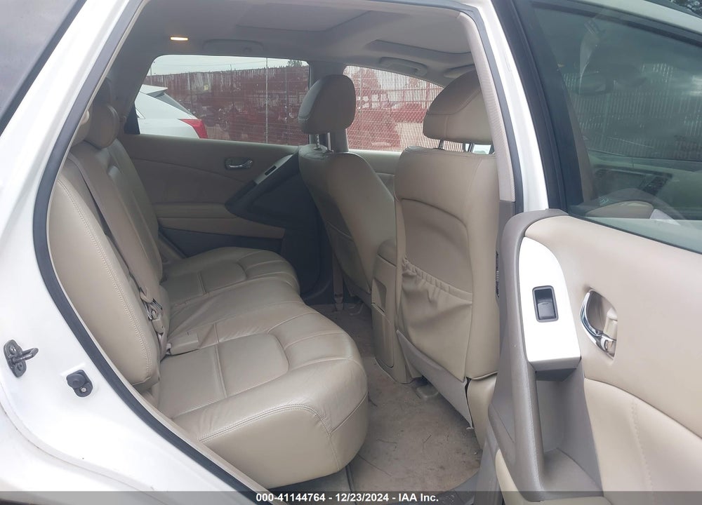2011 NISSAN MURANO SL VIN: JN8AZ1MU1BW065246