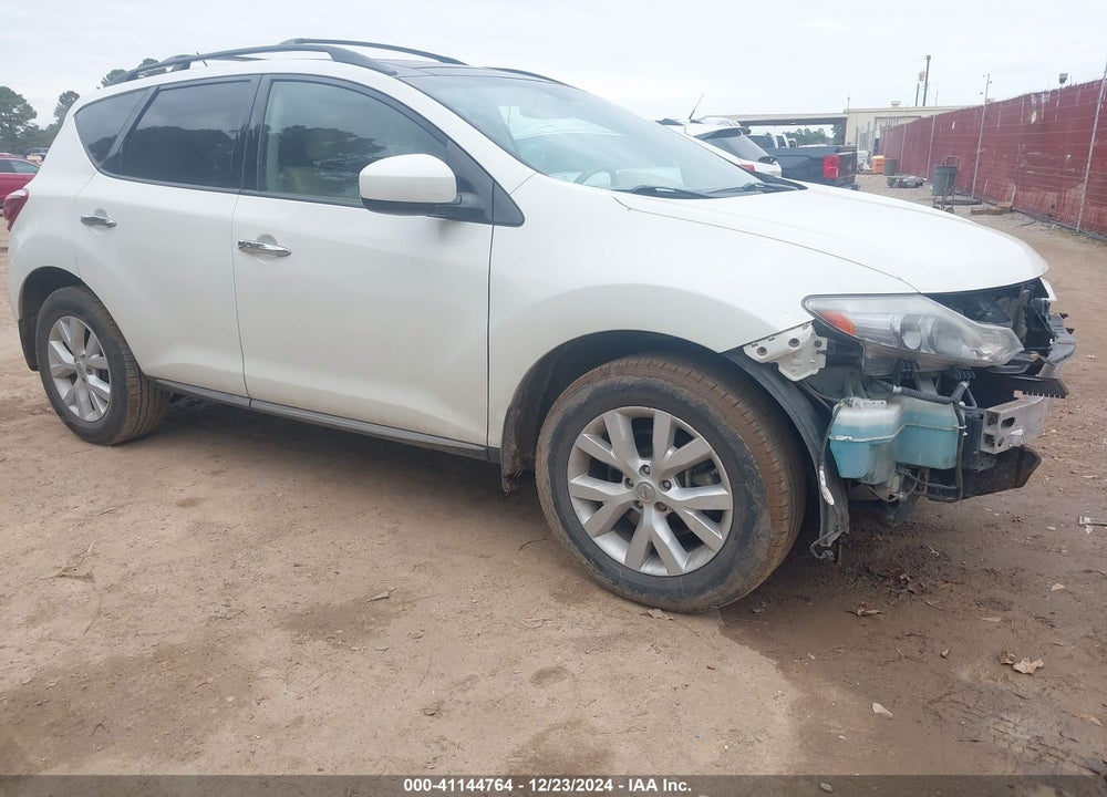2011 NISSAN MURANO SL VIN: JN8AZ1MU1BW065246