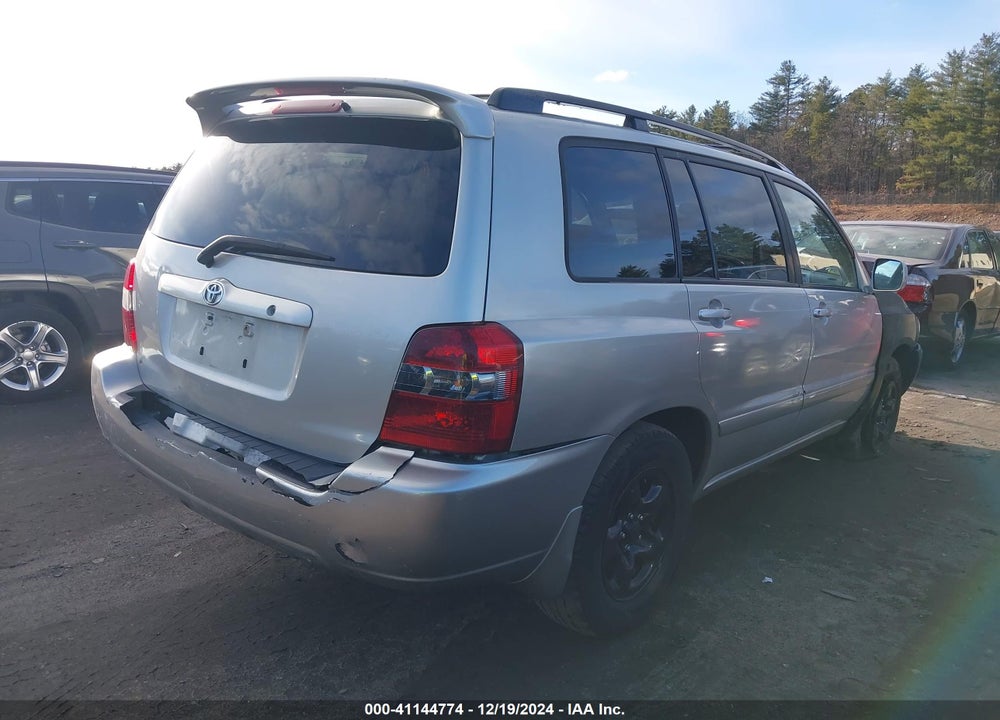 2004 TOYOTA HIGHLANDER VIN: JTEGD21A440078319