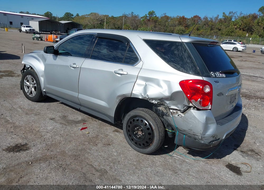 2013 CHEVROLET EQUINOX LS VIN: 1GNALBEK7DZ131551
