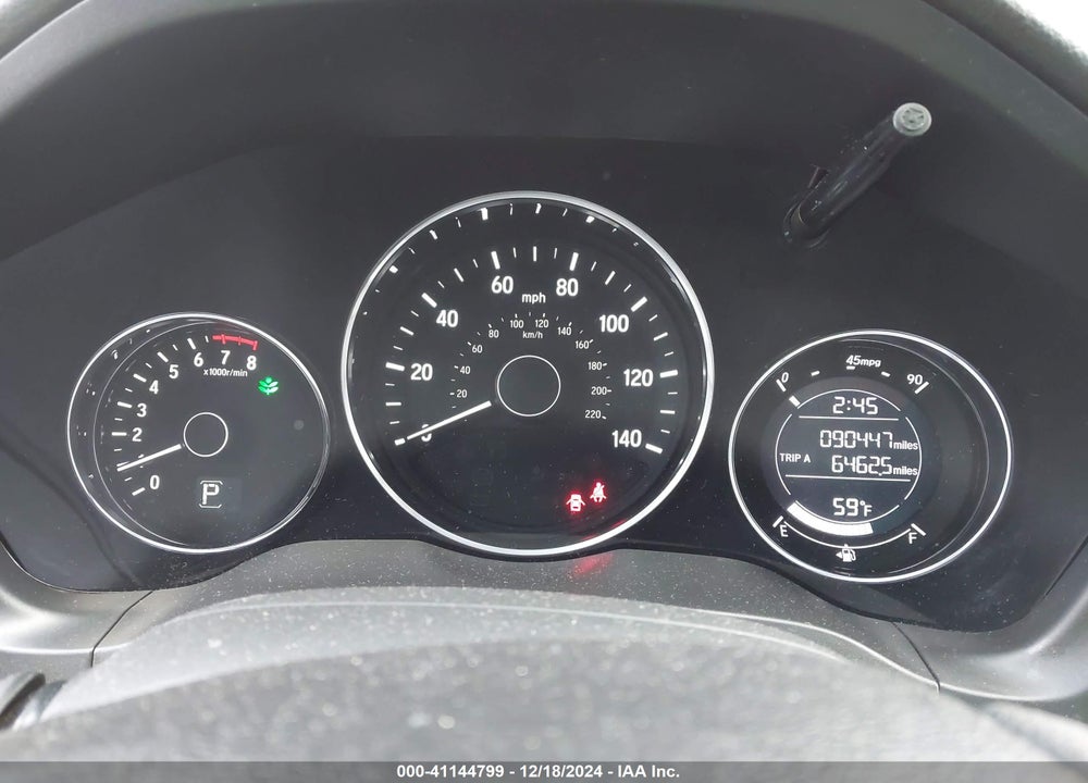 2018 HONDA HR-V EX VIN: 3CZRU6H58JM717494