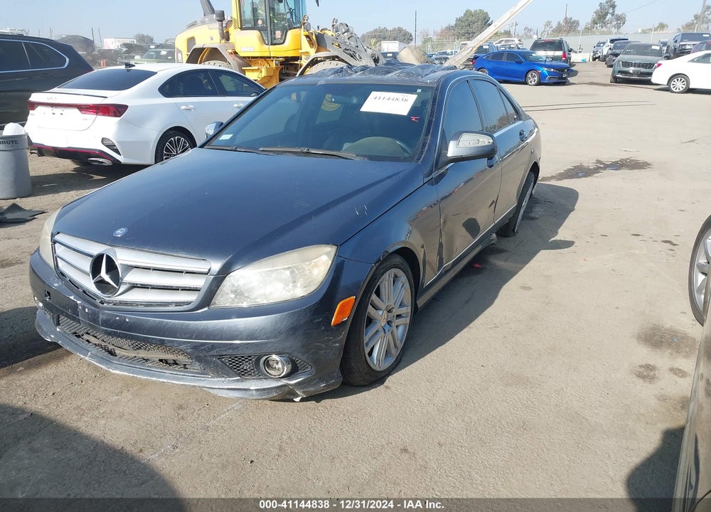2008 MERCEDES-BENZ C 300 VIN: WDDGF54X88R011956