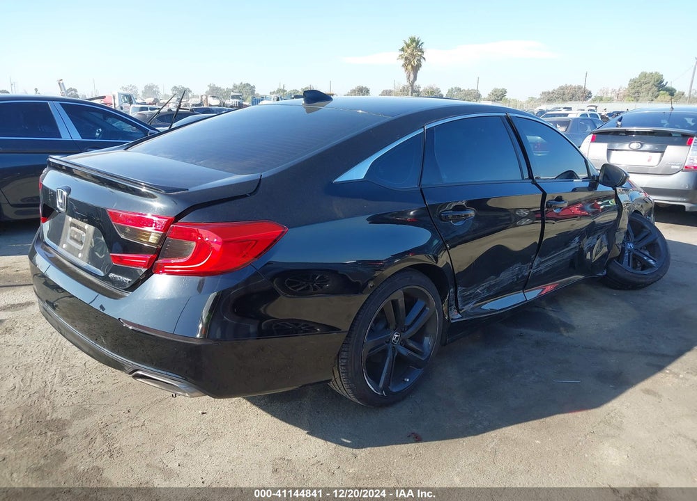 2021 HONDA ACCORD SPORT VIN: 1HGCV1F35MA040565