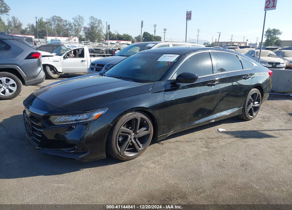 2021 HONDA ACCORD SPORT VIN: 1HGCV1F35MA040565
