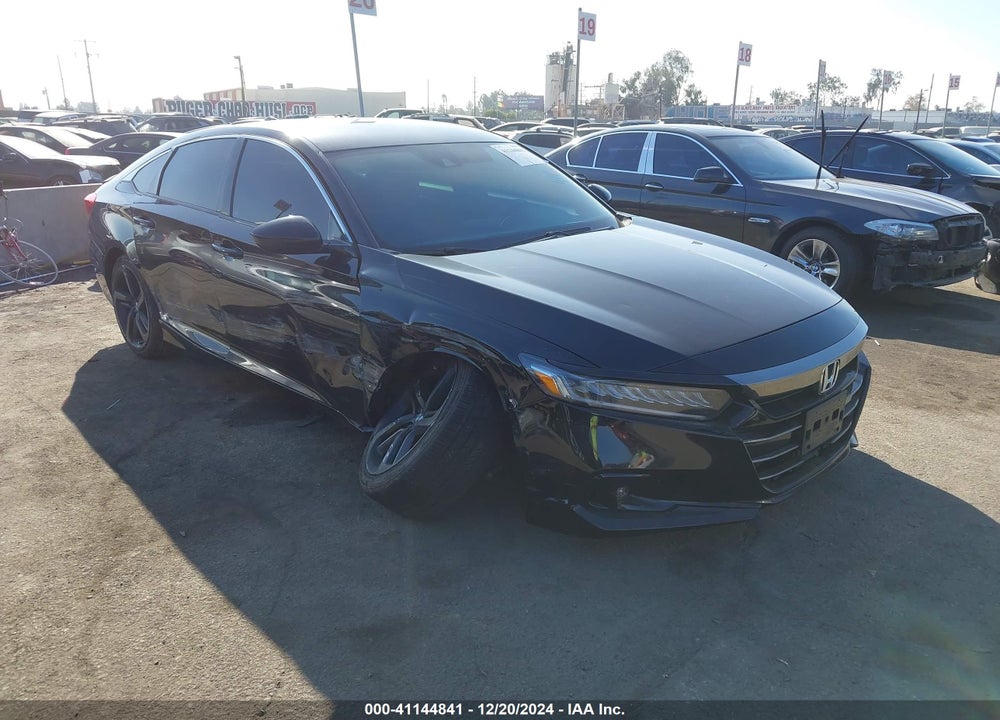 2021 HONDA ACCORD SPORT VIN: 1HGCV1F35MA040565