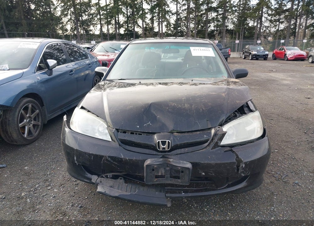 2005 HONDA CIVIC EX VIN: 2HGES26805H596465