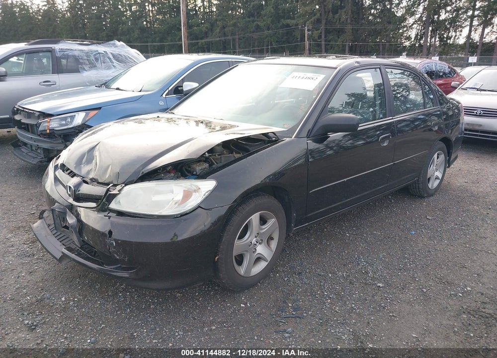 2005 HONDA CIVIC EX VIN: 2HGES26805H596465