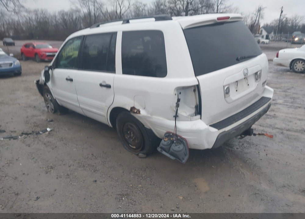 2004 HONDA PILOT EX-L VIN: 2HKYF18594H595477