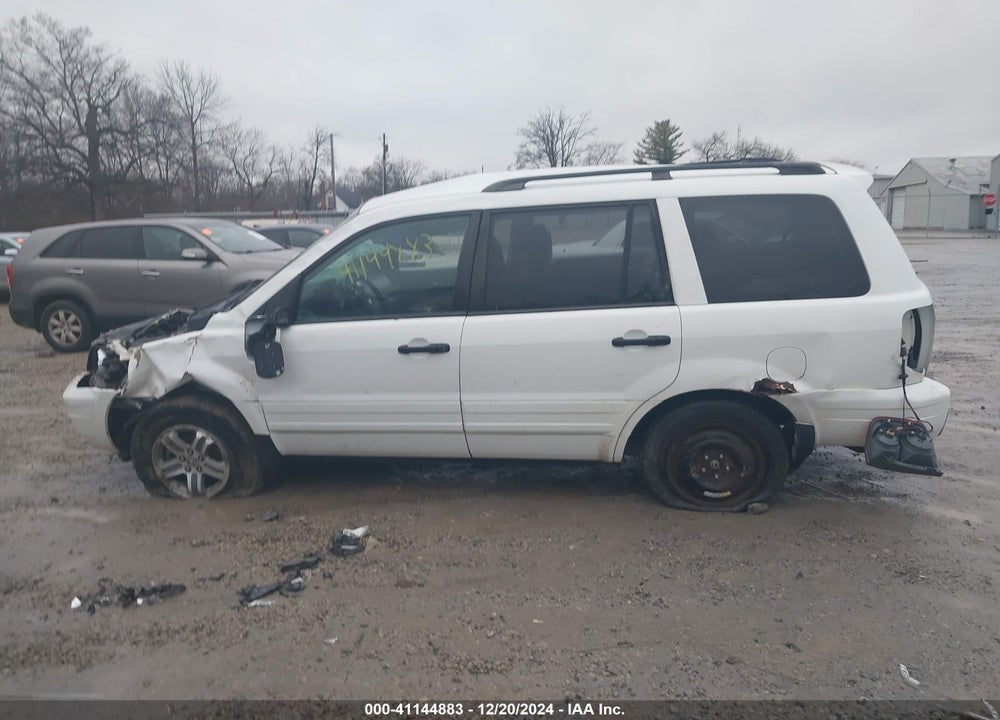 2004 HONDA PILOT EX-L VIN: 2HKYF18594H595477