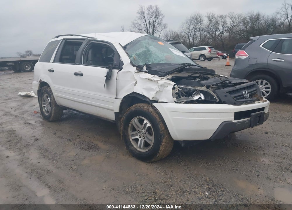2004 HONDA PILOT EX-L VIN: 2HKYF18594H595477