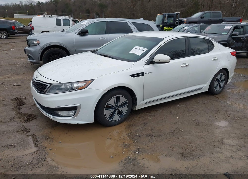 2013 KIA OPTIMA HYBRID LX VIN: KNAGM4AD6D5041671