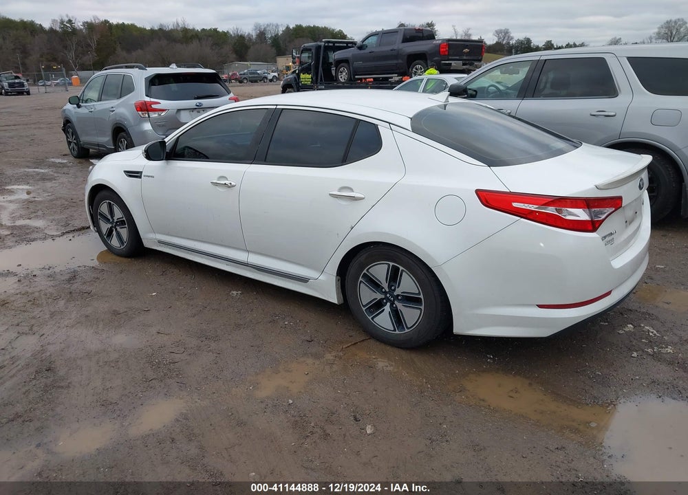 2013 KIA OPTIMA HYBRID LX VIN: KNAGM4AD6D5041671