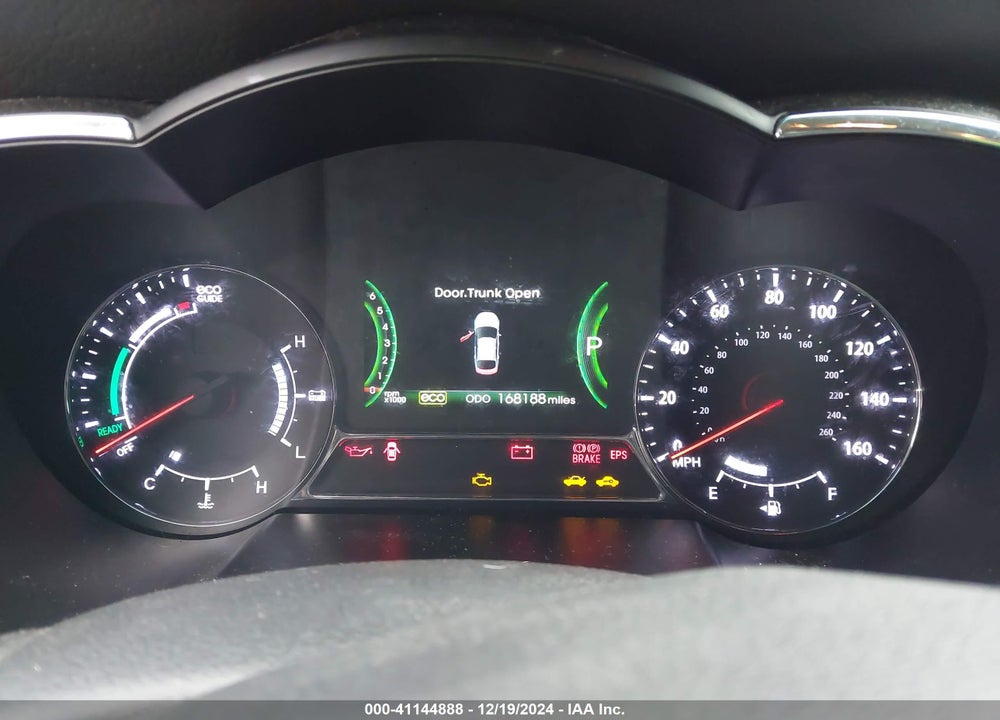 2013 KIA OPTIMA HYBRID LX VIN: KNAGM4AD6D5041671