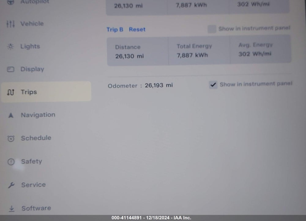 2018 TESLA MODEL S 100D/75D/P100D VIN: 5YJSA1E26JF295615