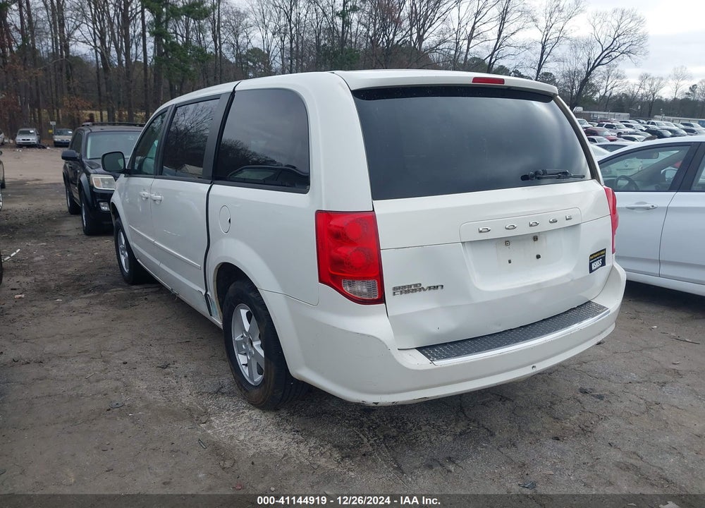 2011 DODGE GRAND CARAVAN MAINSTREET VIN: 2D4RN3DG5BR743444
