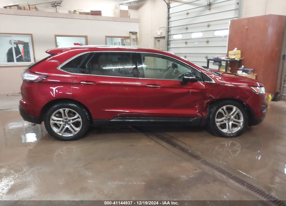 2017 FORD EDGE TITANIUM VIN: 2FMPK4K9XHBB28327