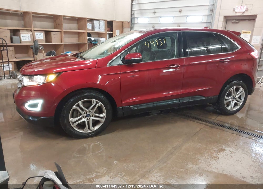 2017 FORD EDGE TITANIUM VIN: 2FMPK4K9XHBB28327