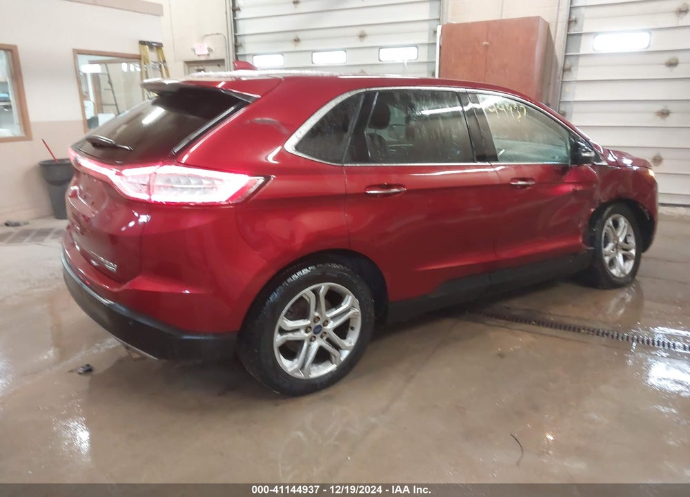 2017 FORD EDGE TITANIUM VIN: 2FMPK4K9XHBB28327