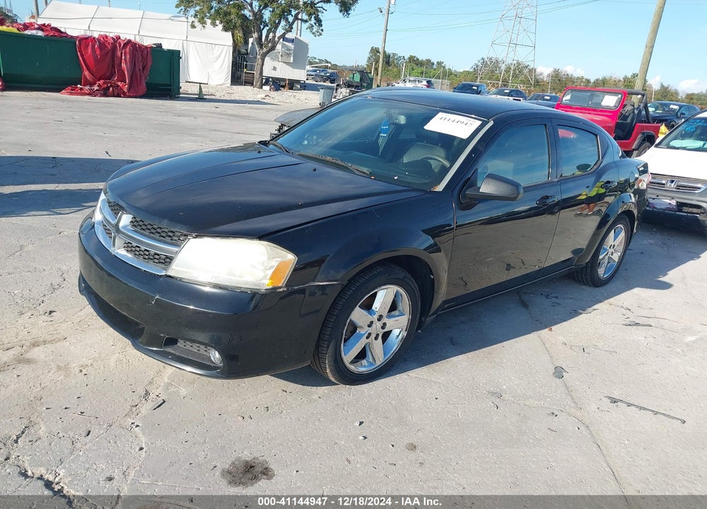 2011 DODGE AVENGER LUX VIN: 1B3BD2FB8BN544299