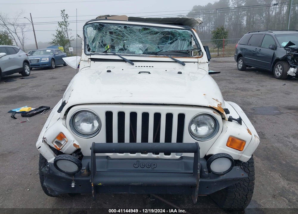 2002 JEEP WRANGLER SAHARA VIN: 1J4FA59S02P714577