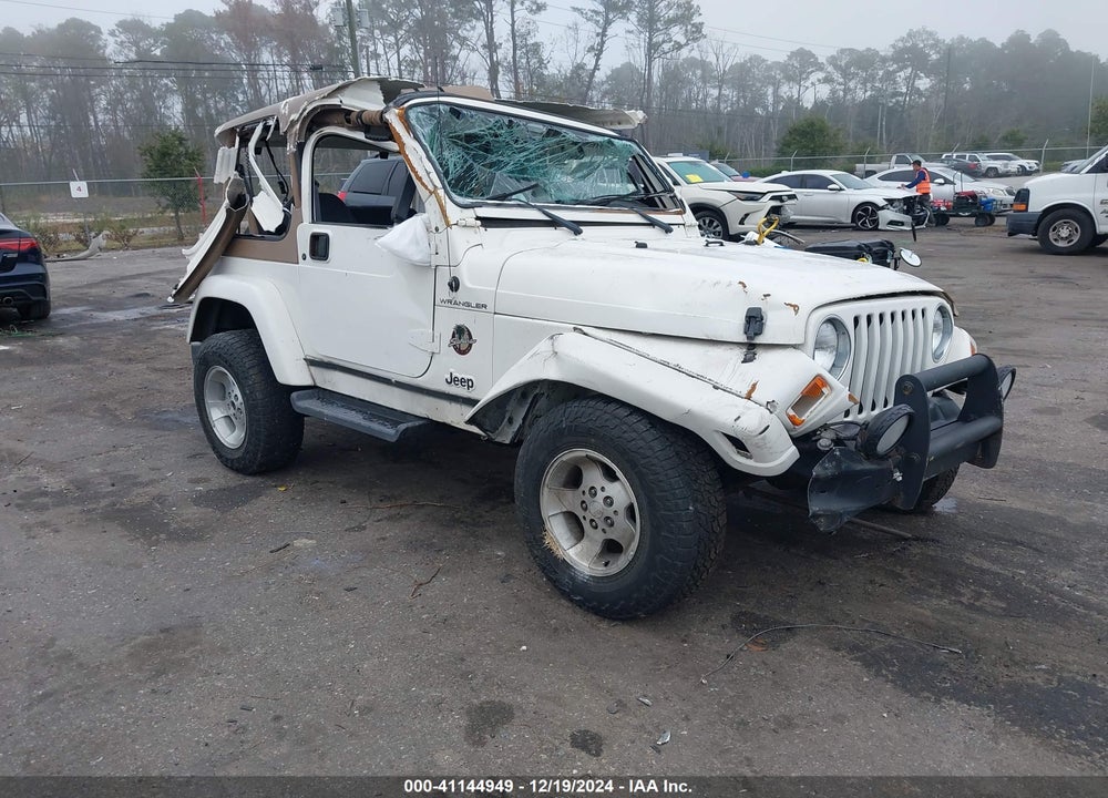 2002 JEEP WRANGLER SAHARA VIN: 1J4FA59S02P714577
