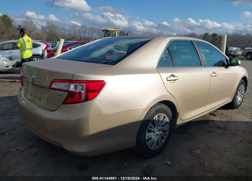 2012 TOYOTA CAMRY LE VIN: 4T1BF1FK5CU081866