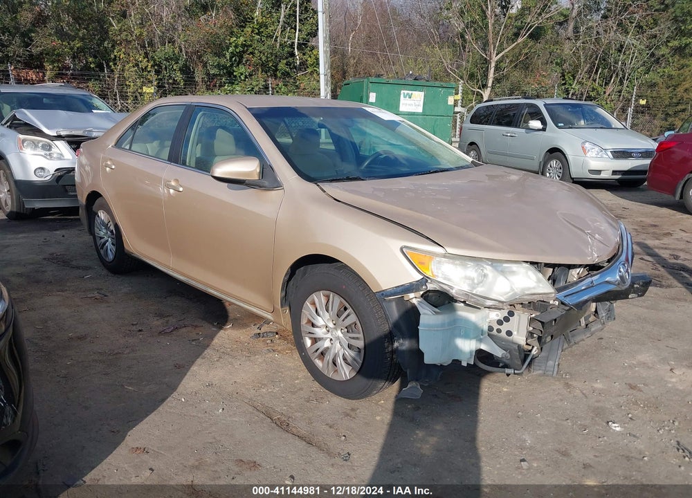 2012 TOYOTA CAMRY LE VIN: 4T1BF1FK5CU081866