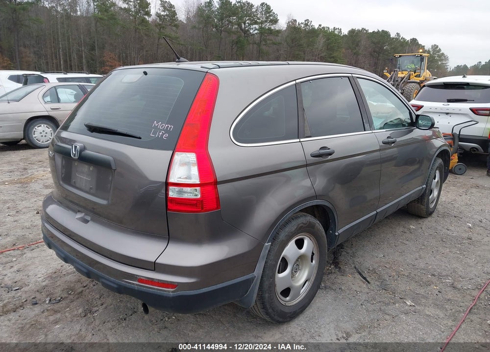 2010 HONDA CR-V LX VIN: 5J6RE3H32AL018566