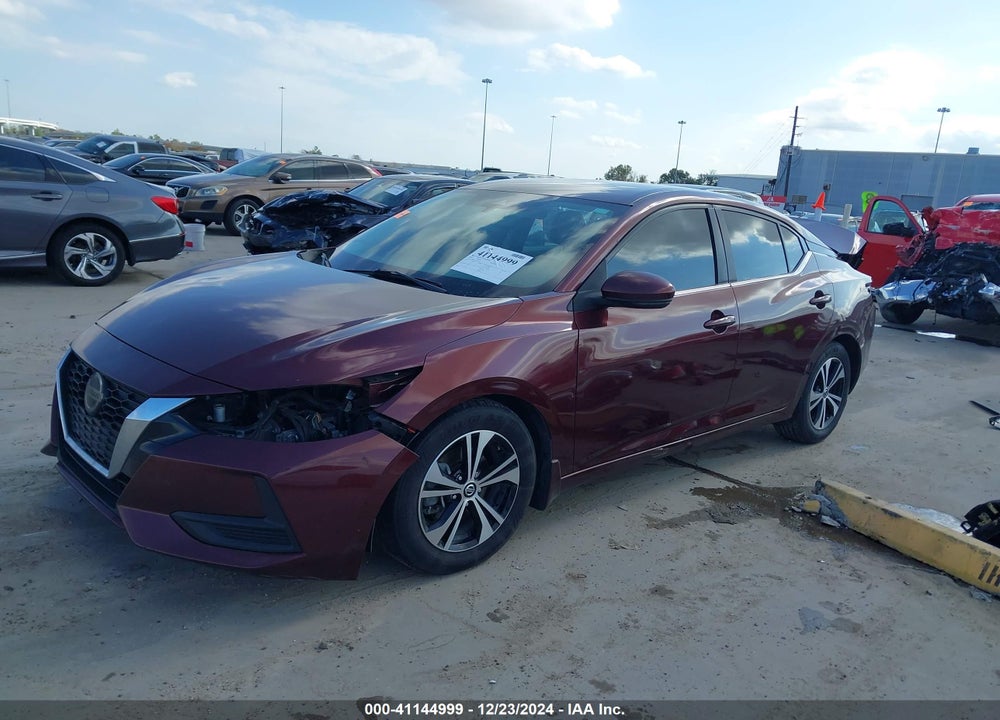 2020 NISSAN SENTRA SV XTRONIC CVT VIN: 3N1AB8CV7LY292716