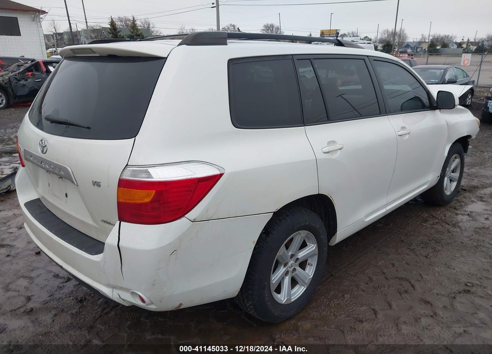 2008 TOYOTA HIGHLANDER VIN: JTEES41A282079231
