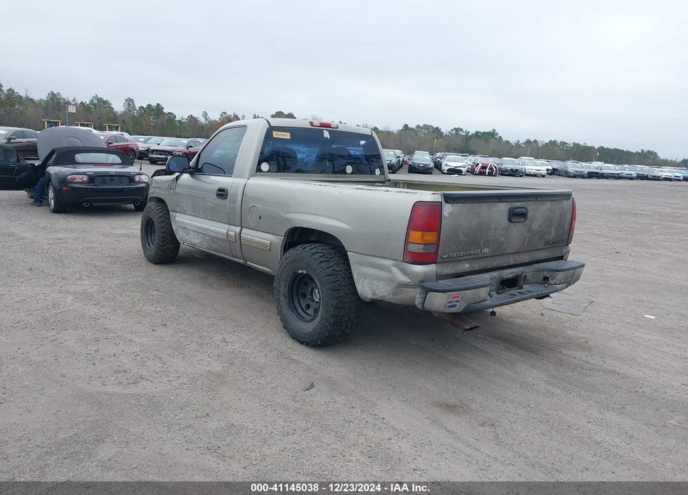 2000 CHEVROLET SILVERADO 1500 VIN: 1GCEC14W4YZ226907