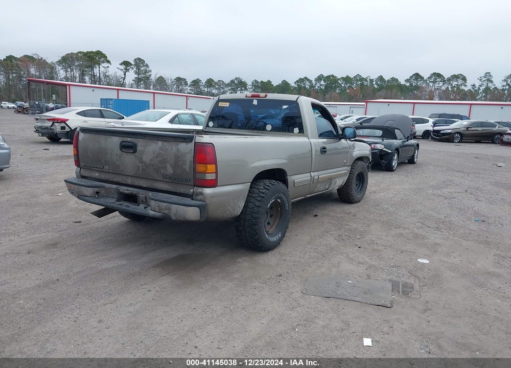 2000 CHEVROLET SILVERADO 1500 VIN: 1GCEC14W4YZ226907