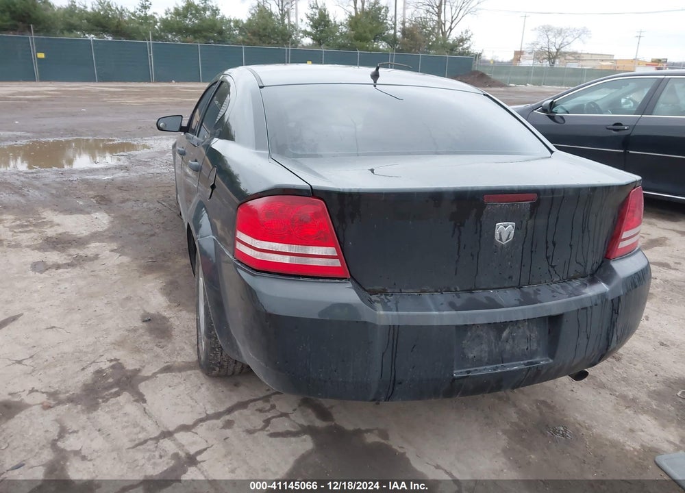 2008 DODGE AVENGER VIN: 1B3LC46K08N663654