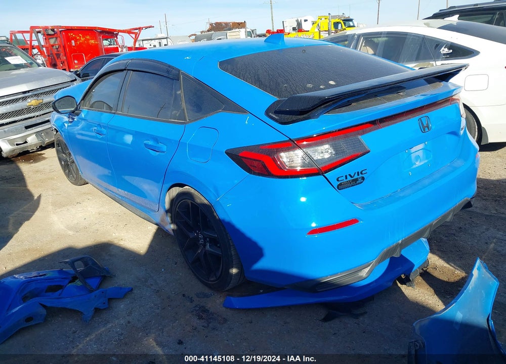 2022 HONDA CIVIC VIN: 19XFL2G82NE014523