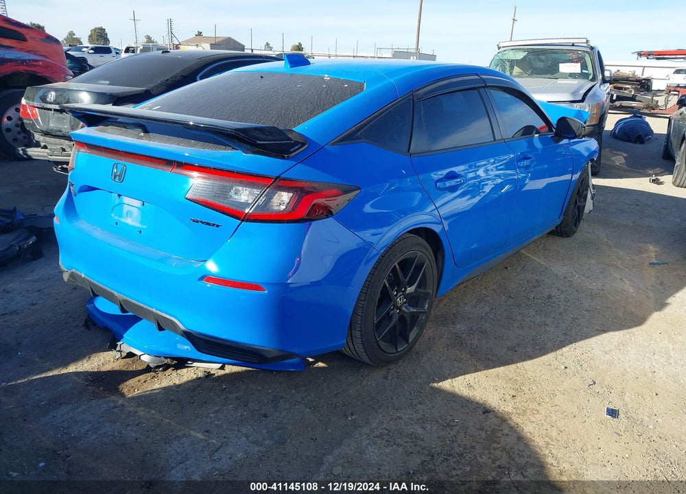 2022 HONDA CIVIC VIN: 19XFL2G82NE014523