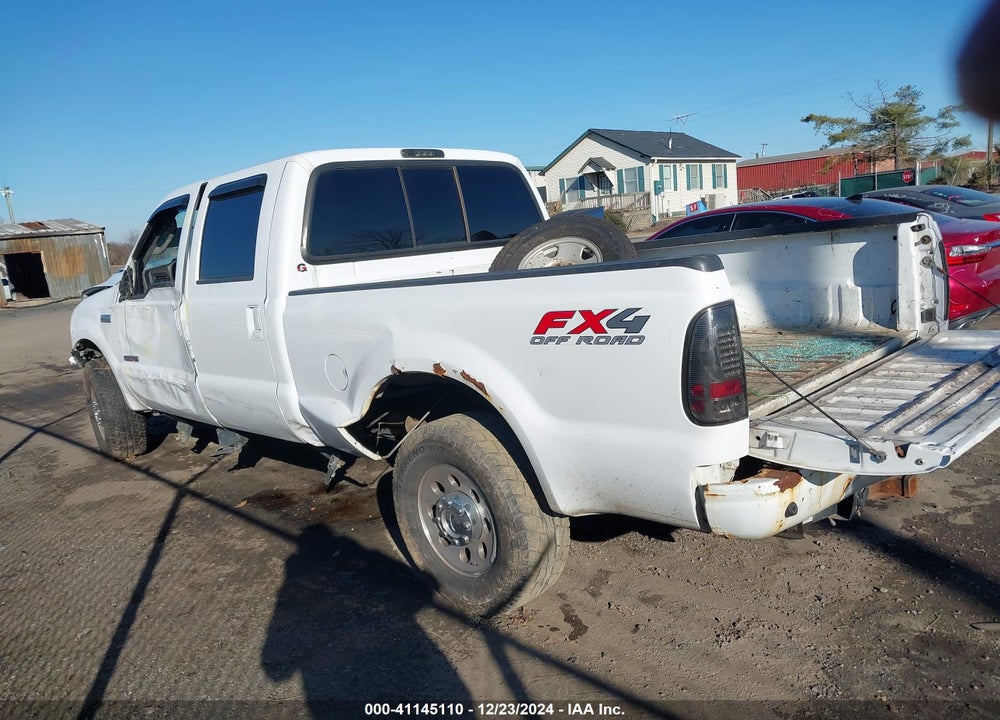 2005 FORD F-250 LARIAT/XL/XLT VIN: 1FTSW21P95EB74884