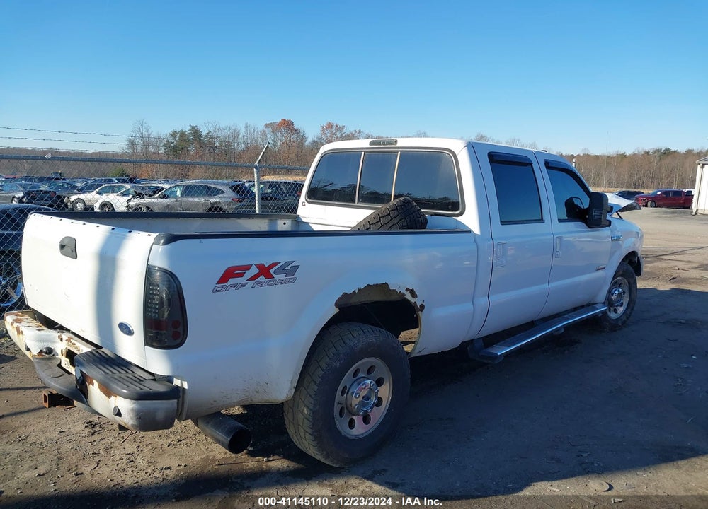 2005 FORD F-250 LARIAT/XL/XLT VIN: 1FTSW21P95EB74884