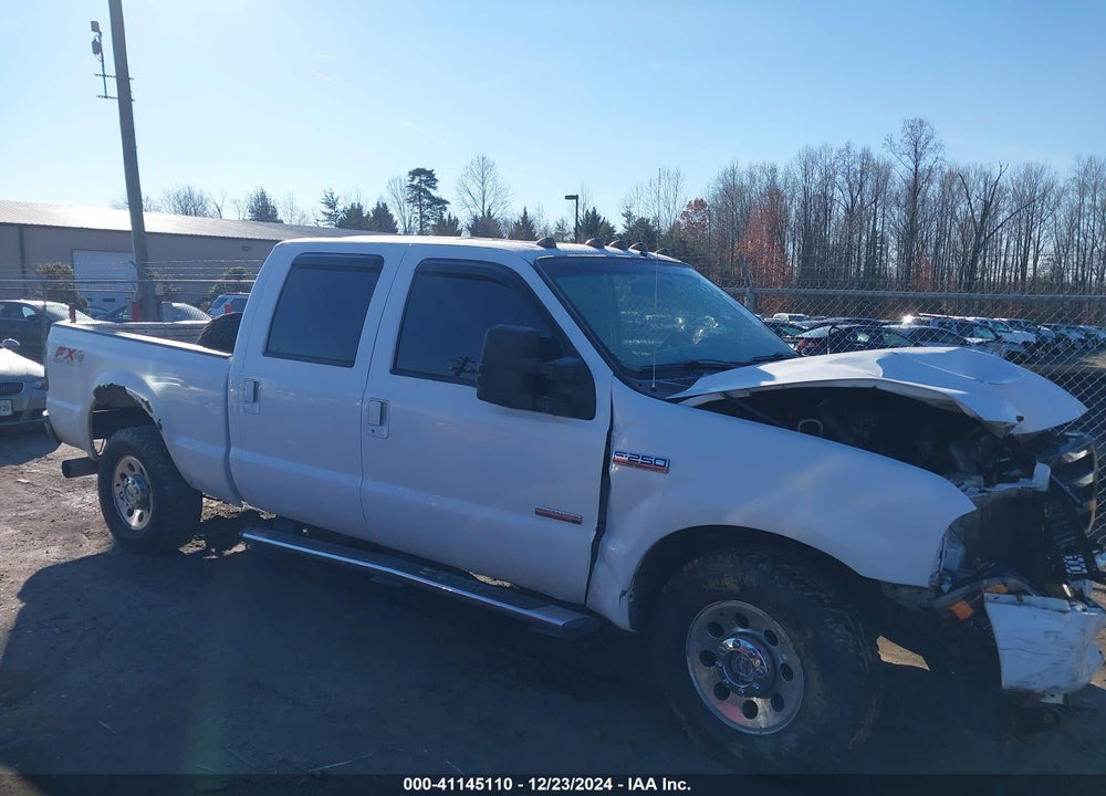 2005 FORD F-250 LARIAT/XL/XLT VIN: 1FTSW21P95EB74884