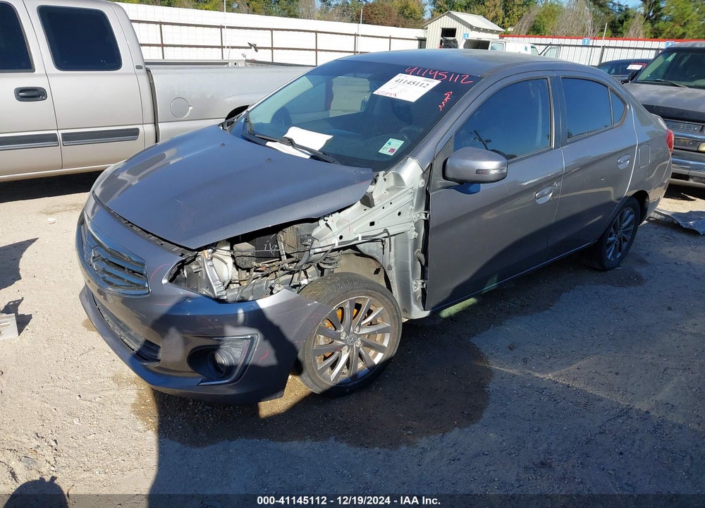 2017 MITSUBISHI MIRAGE G4 SE VIN: ML32F4FJ3HHF14961