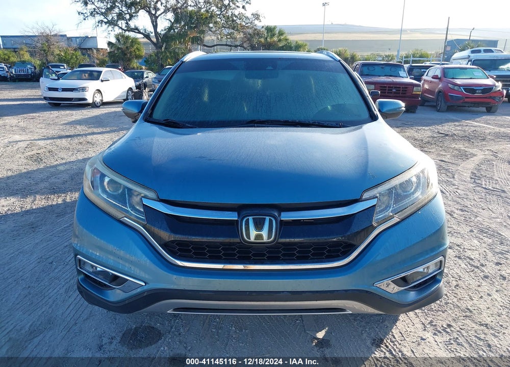 2015 HONDA CR-V TOURING VIN: 5J6RM3H96FL022229