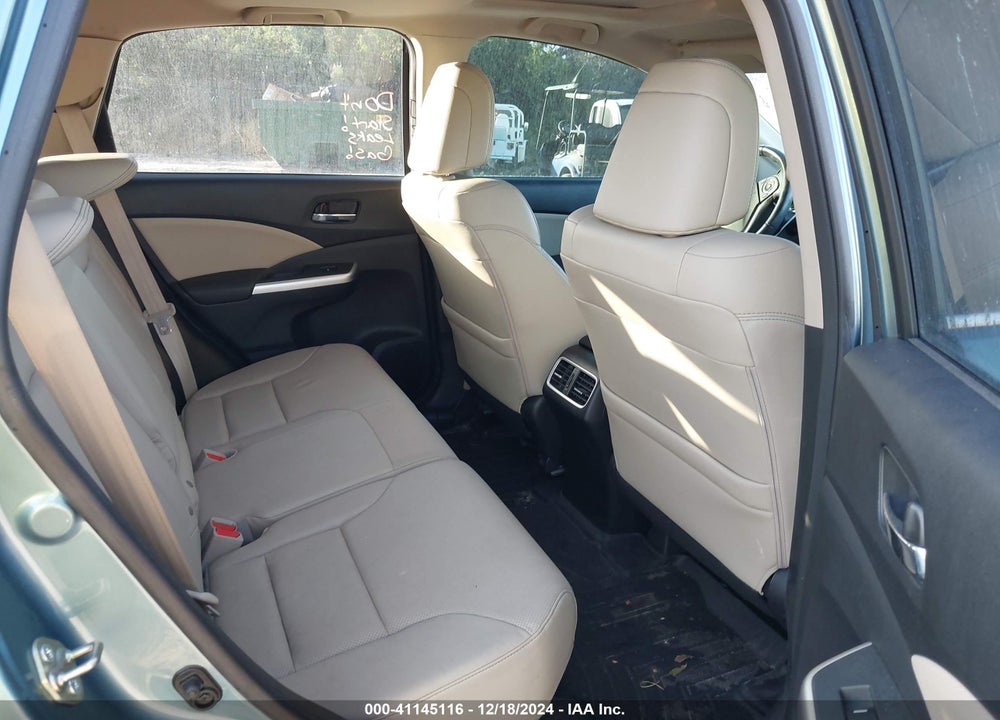 2015 HONDA CR-V TOURING VIN: 5J6RM3H96FL022229
