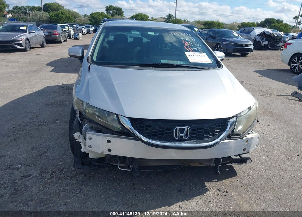 2014 HONDA CIVIC LX VIN: 19XFB2F55EE047820